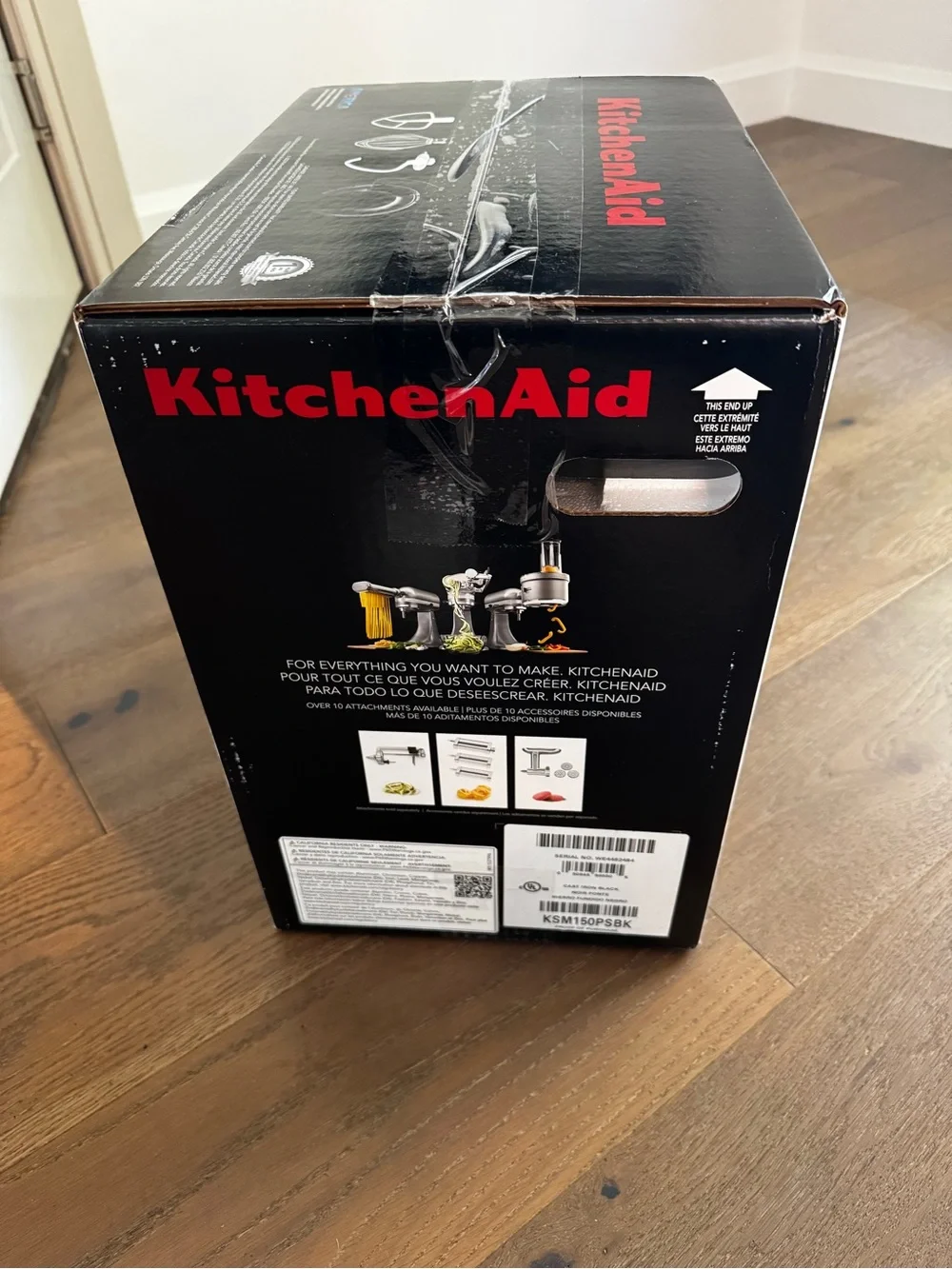 KitchenAid Black Artisan Tilt-Head Stand Mixer